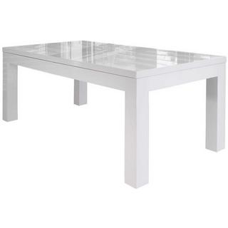 mutoni Tavolo da pranzo 180-260x90cm bianco  