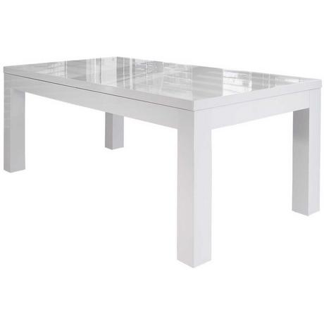 mutoni Tavolo da pranzo 180-260x90cm bianco  