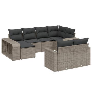 Garten sofagarnitur poly-rattan