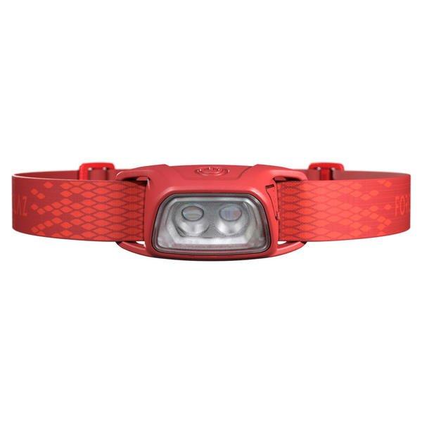 FORCLAZ  Lampe frontale de trekking rechargeable - HL100 USB rouge - 120 lumens 