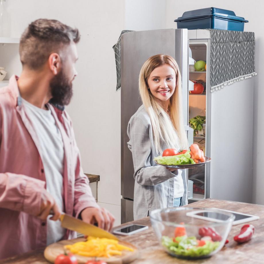 B2X  Waschmaschinenunterlage mit Taschen 