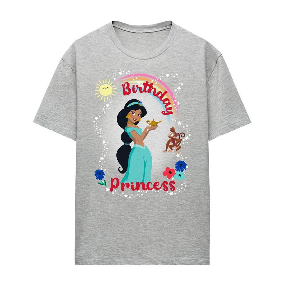 T-ShirtMotif Jasmine Et Abu Birthday Princess