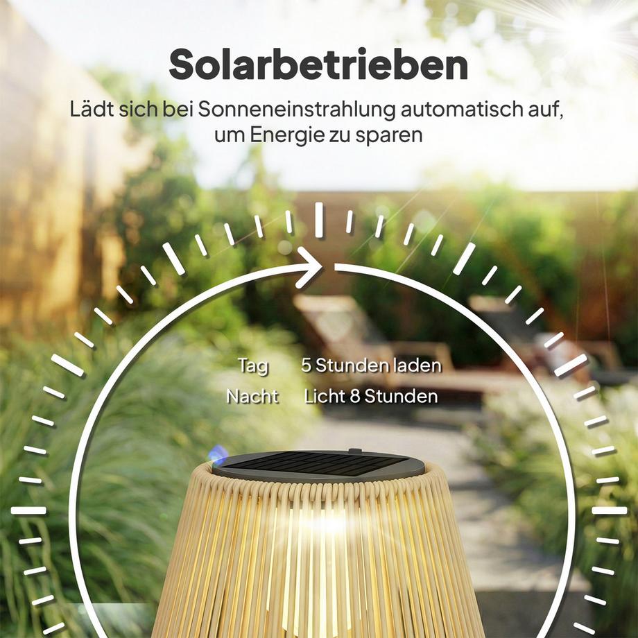 Outsunny Rattanlampe  
