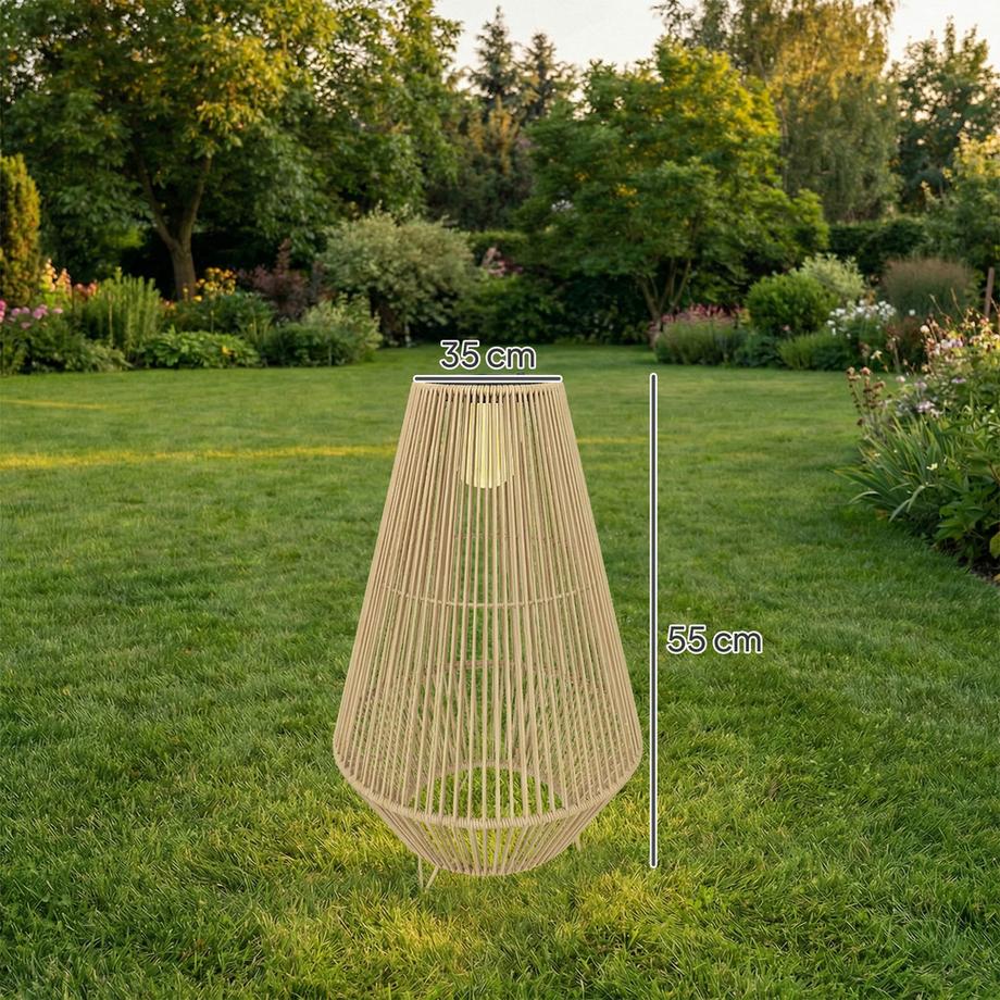 Outsunny Rattanlampe  
