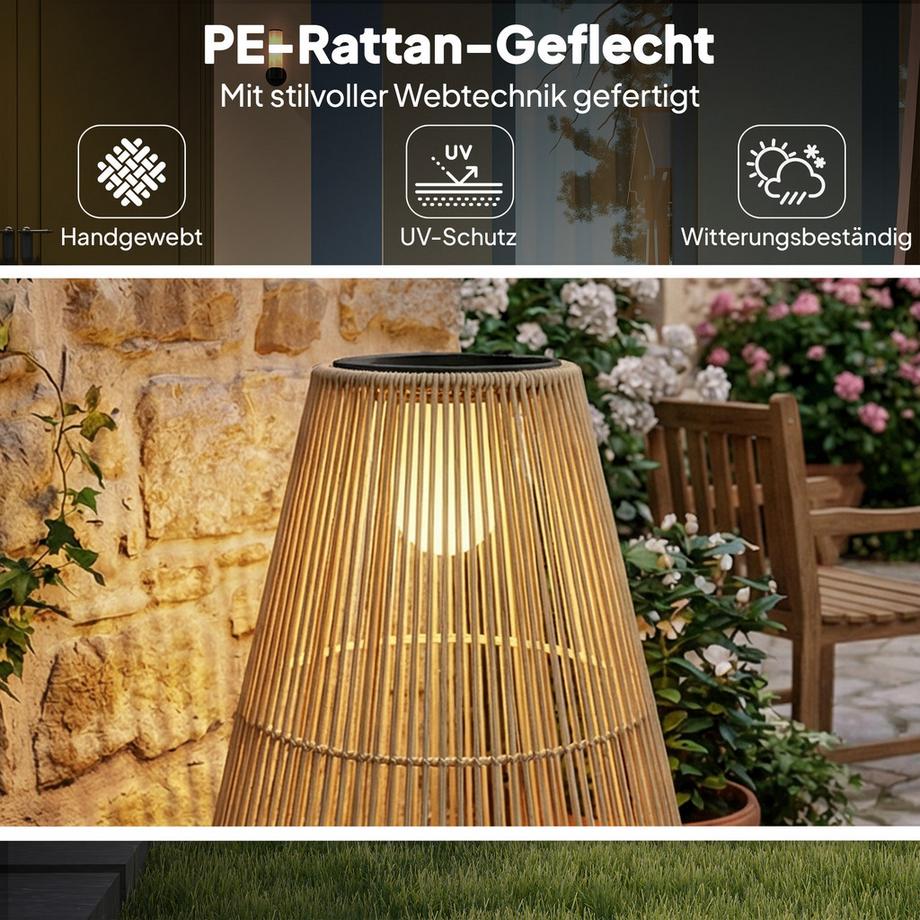Outsunny Rattanlampe  