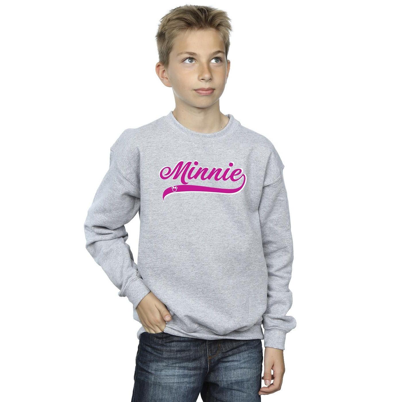 Disney  Minnie Mouse Logo Sweatshirt 