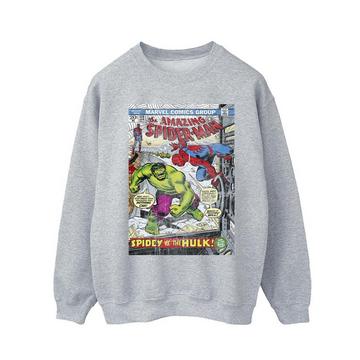 SpiderMan VS Hulk Cover Sweatshirt