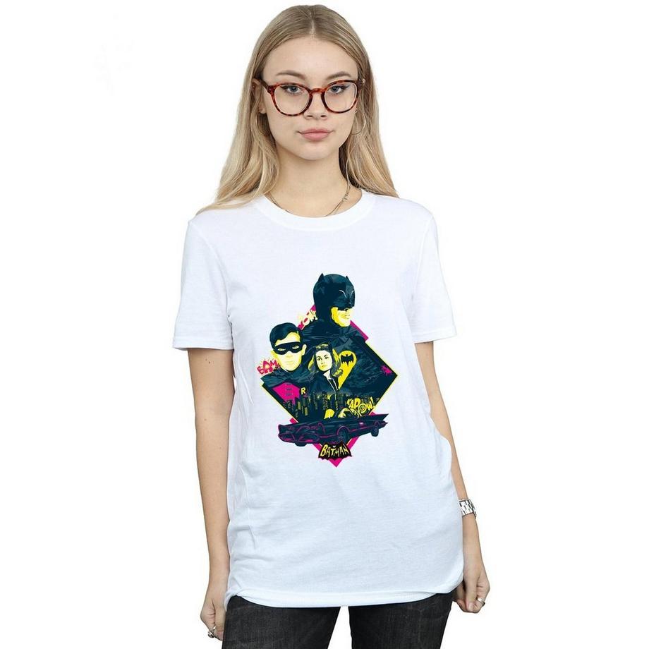 DC COMICS Batman Classic TV Series Diamond T-Shirt  