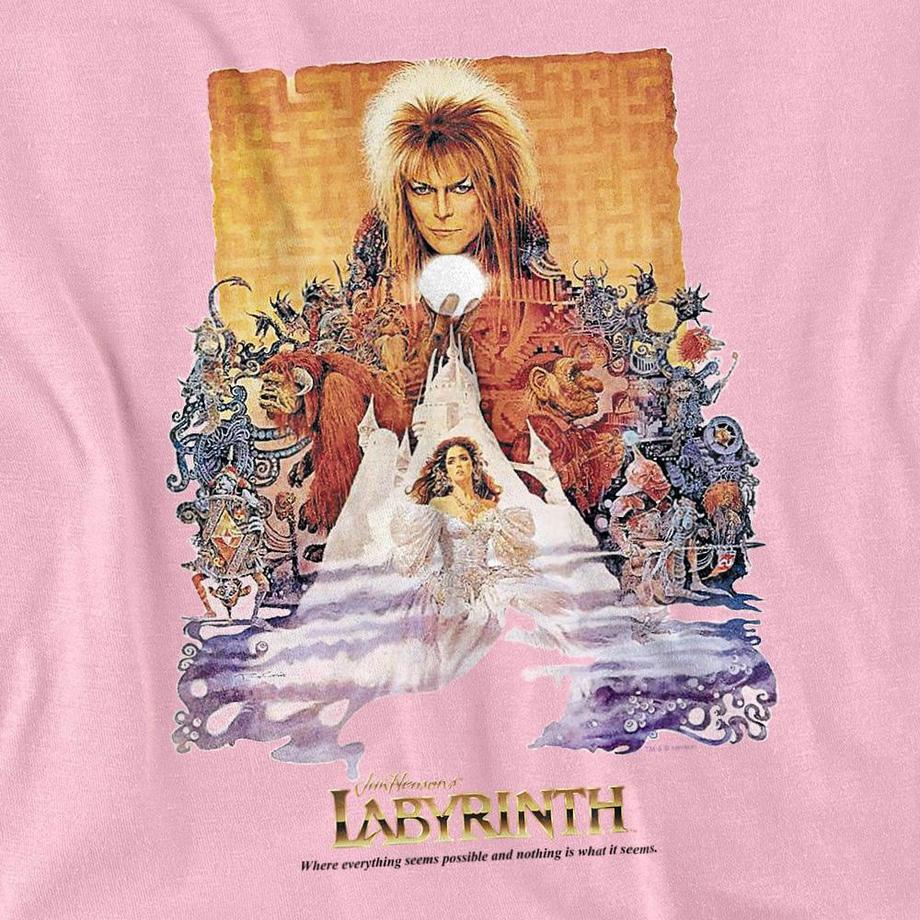 Labyrinth  Maglietta Locandina Del Film 