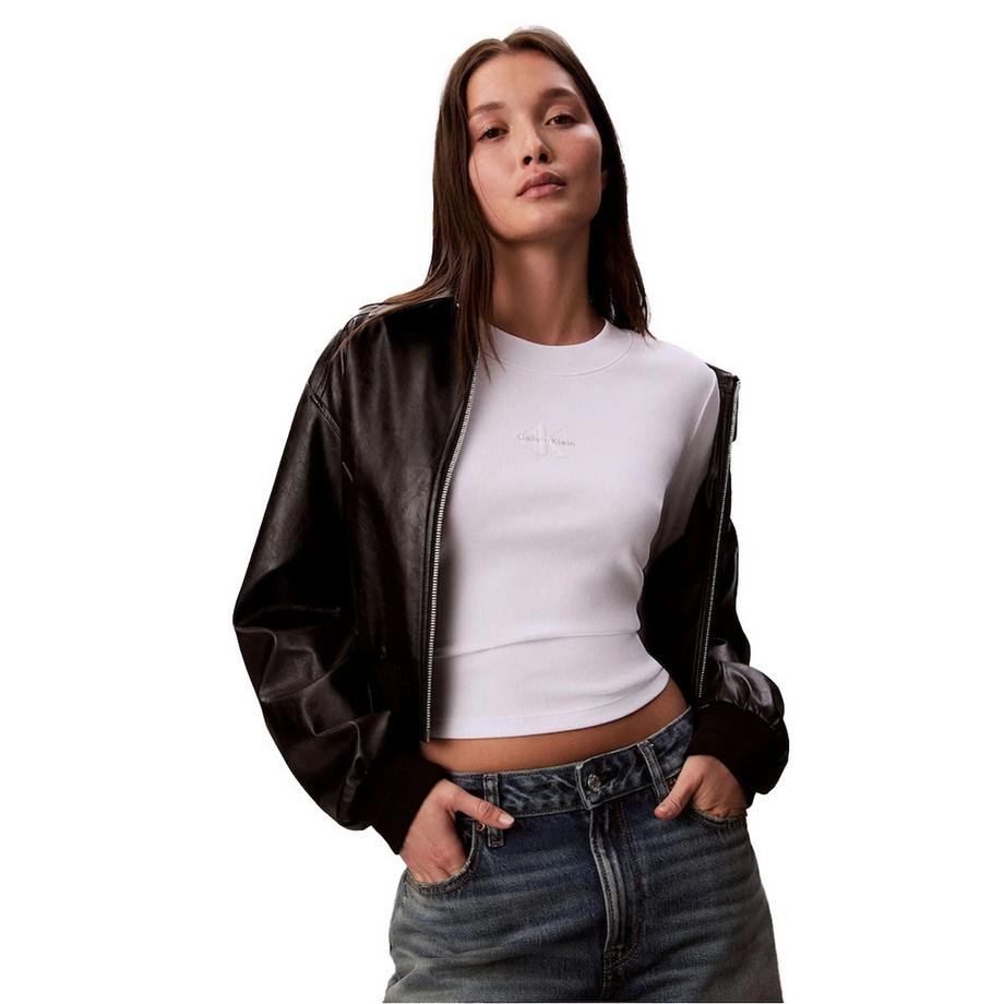 Calvin Klein  Kurzes T-Shirt, Schmal 