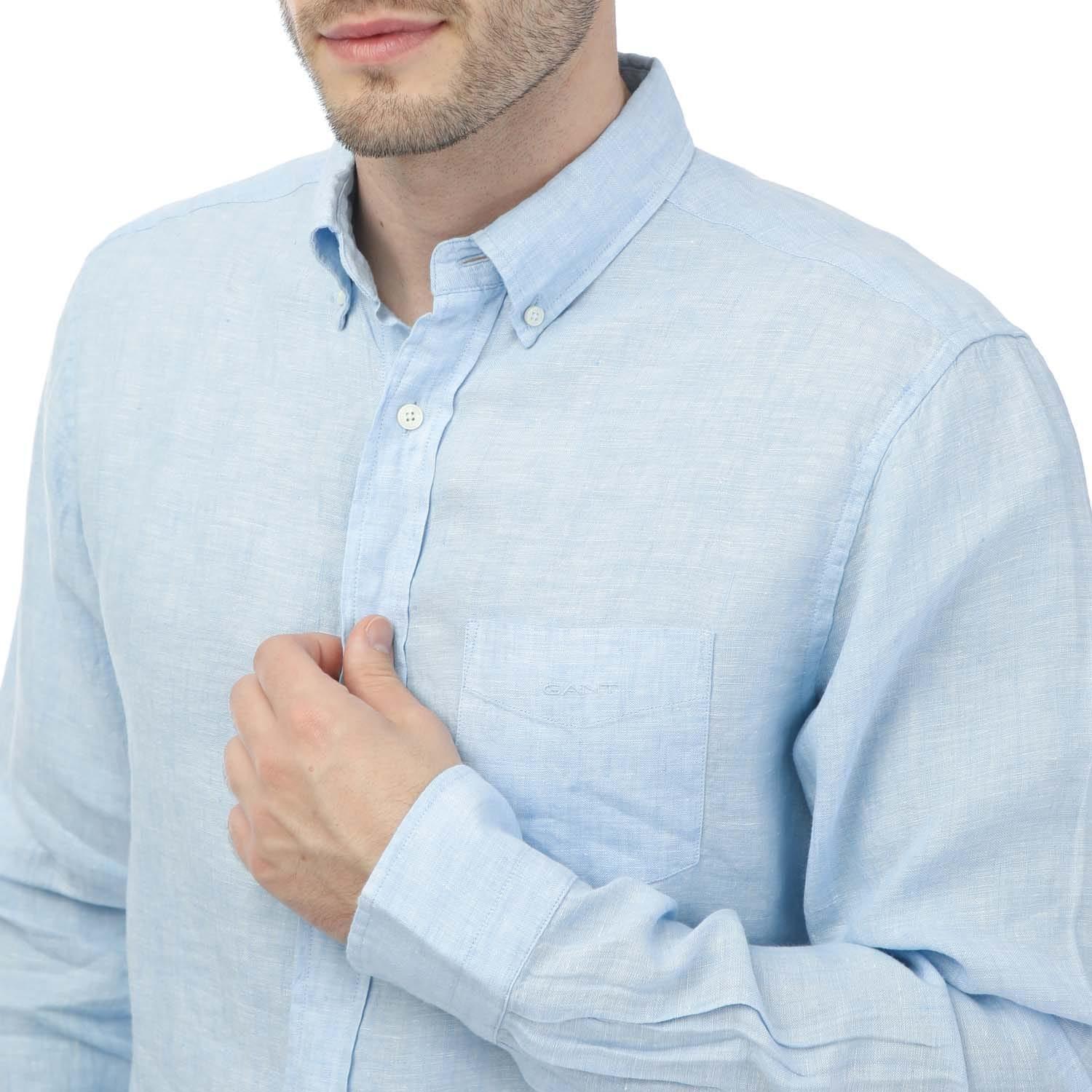 GANT Besticktes Regular Fit Langarm Button Down Hemd  