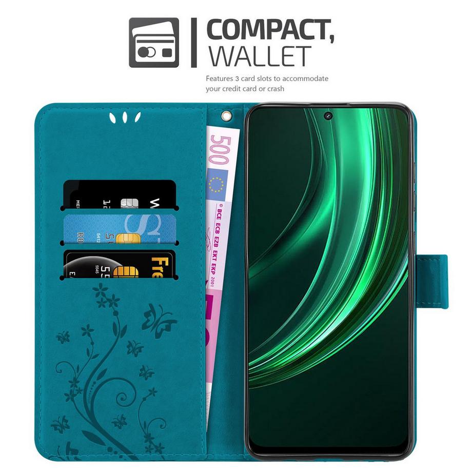 Cadorabo  Realme 13 Hülle mit Blumen Muster 