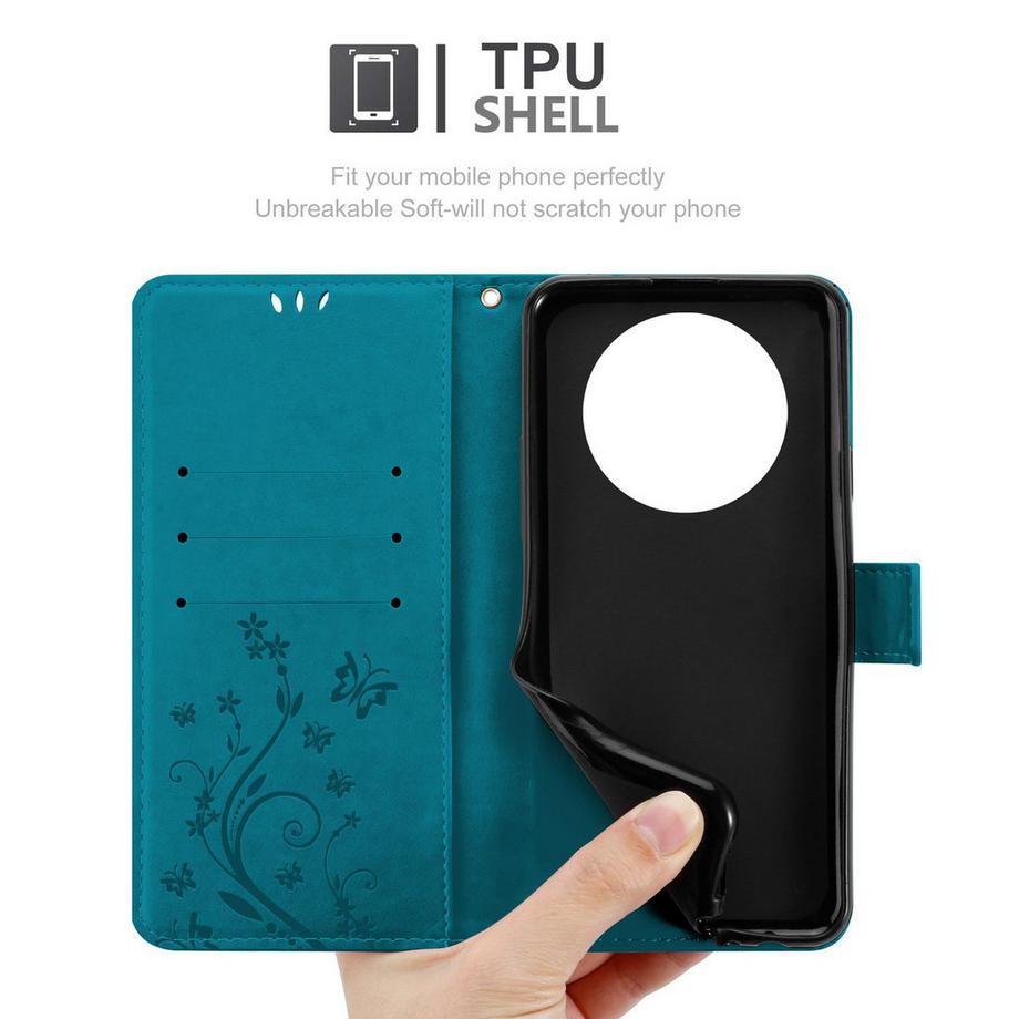 Cadorabo  Realme 13 Hülle mit Blumen Muster 