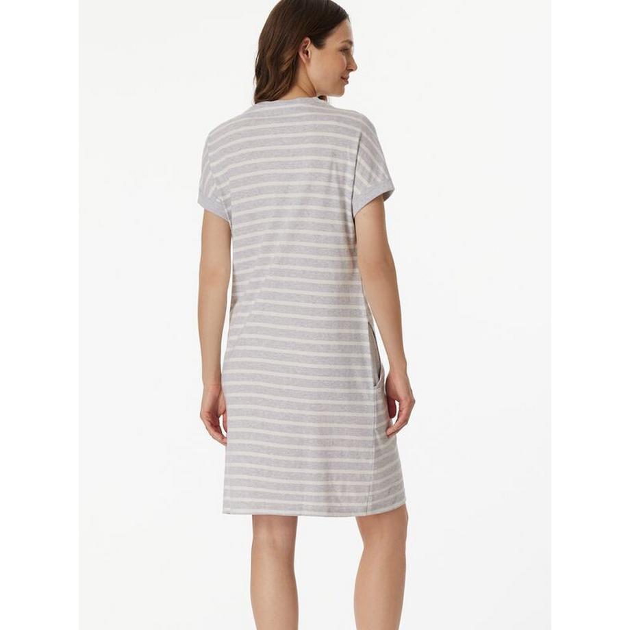 Schiesser Camicia da notte a righe  