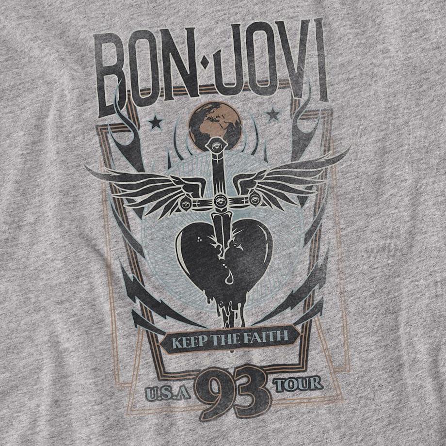 Bon Jovi T-Shirt Keep The Faith  