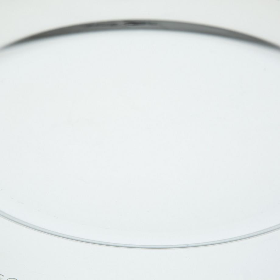 Woodart  4er-Set silberner Kunststoff-Unterteller 