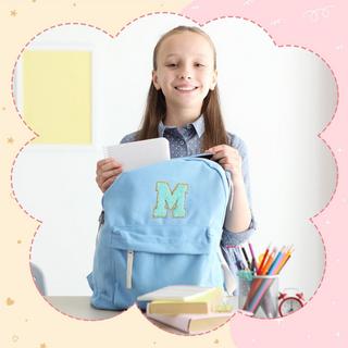 Alopini Selbstklebende Chenille-Buchstabenpatches zum Aufbügeln auf Kleidung, Stoff, Schuhe, Taschen  