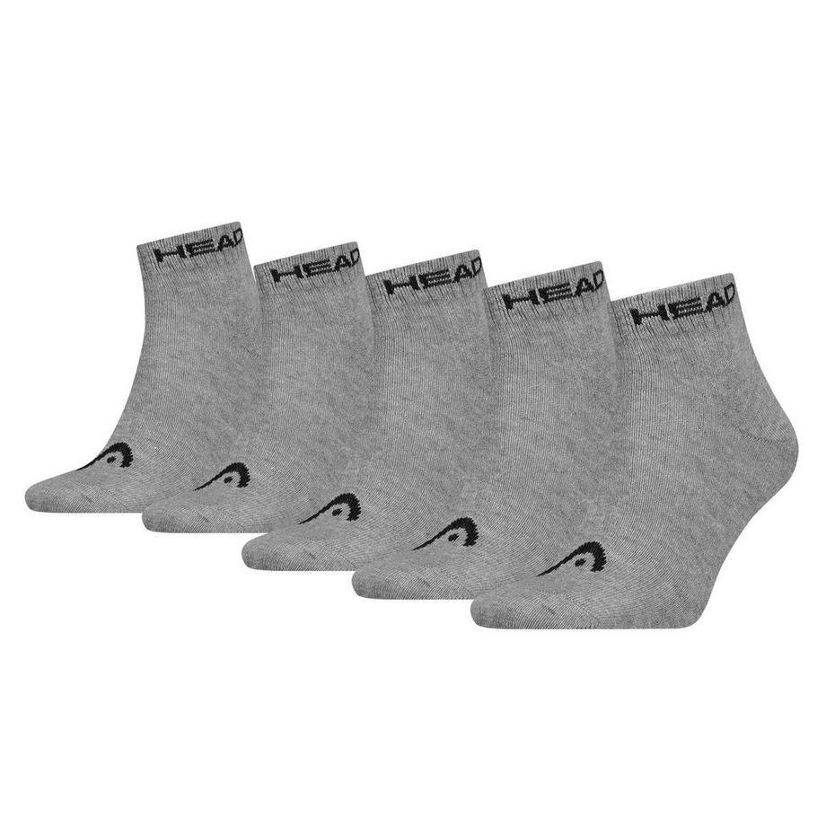 Calzini Unisex Confezione da 5-HEAD ELEMENTS ALL SPORTS QUARETER 5P ECOM
