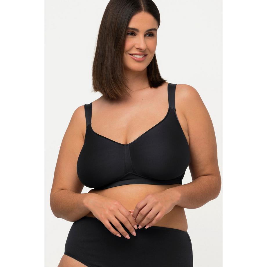 Ulla Popken Soutien-gorge Microfibre Sans Armatures Bonnets Spacer  