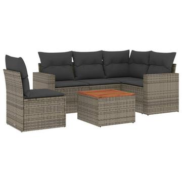 Garten sofagarnitur poly-rattan