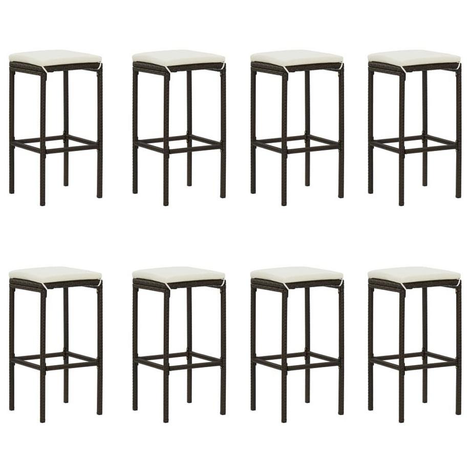 VidaXL Bar-set poly-rattan  