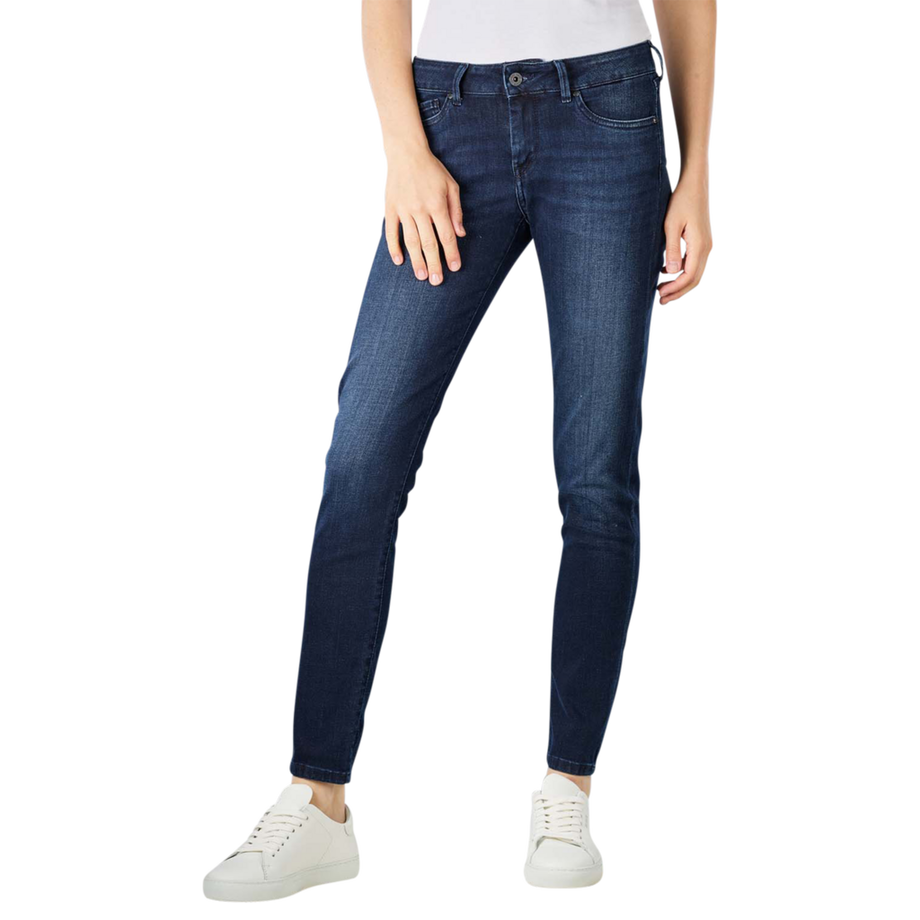 Pepe Jeans London Pixie Skinny Fit Used Jeans  