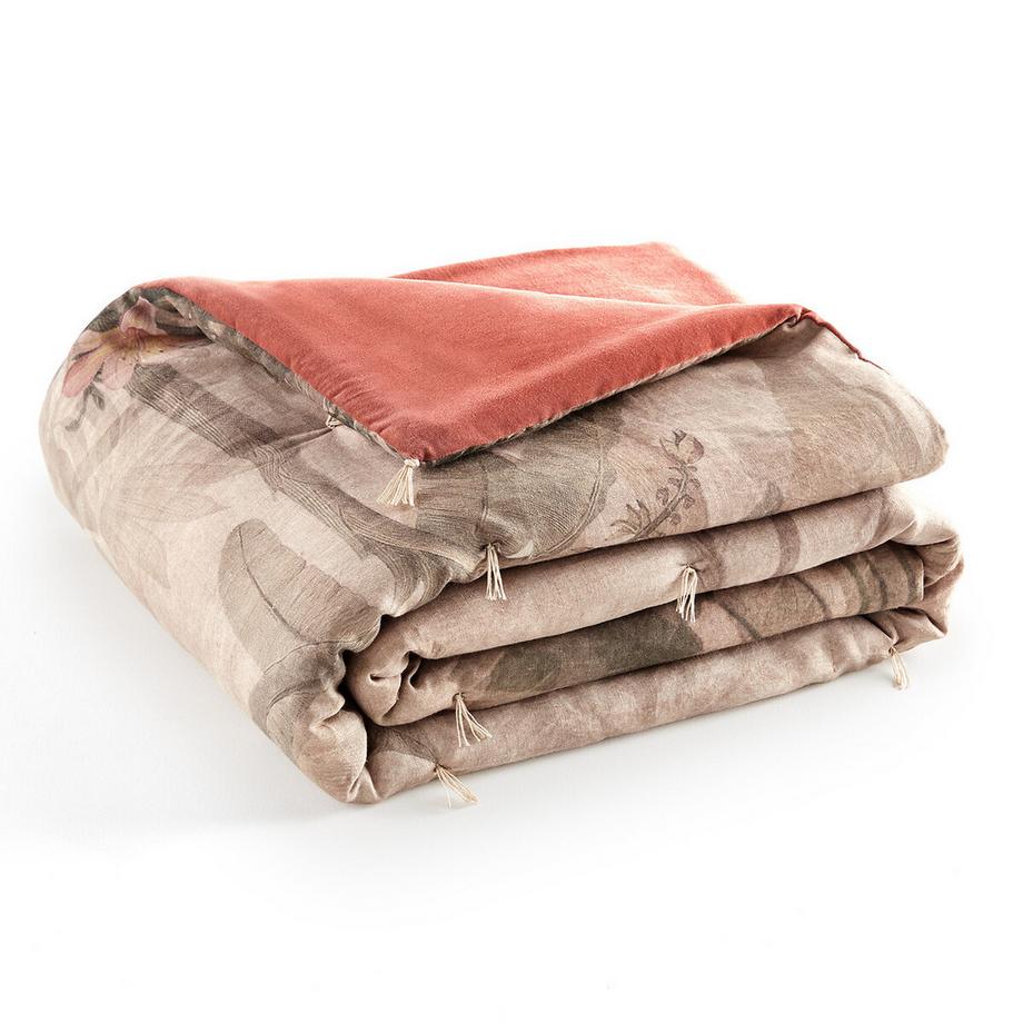 AM.PM  Boutis imprimé palmiers lin/coton 