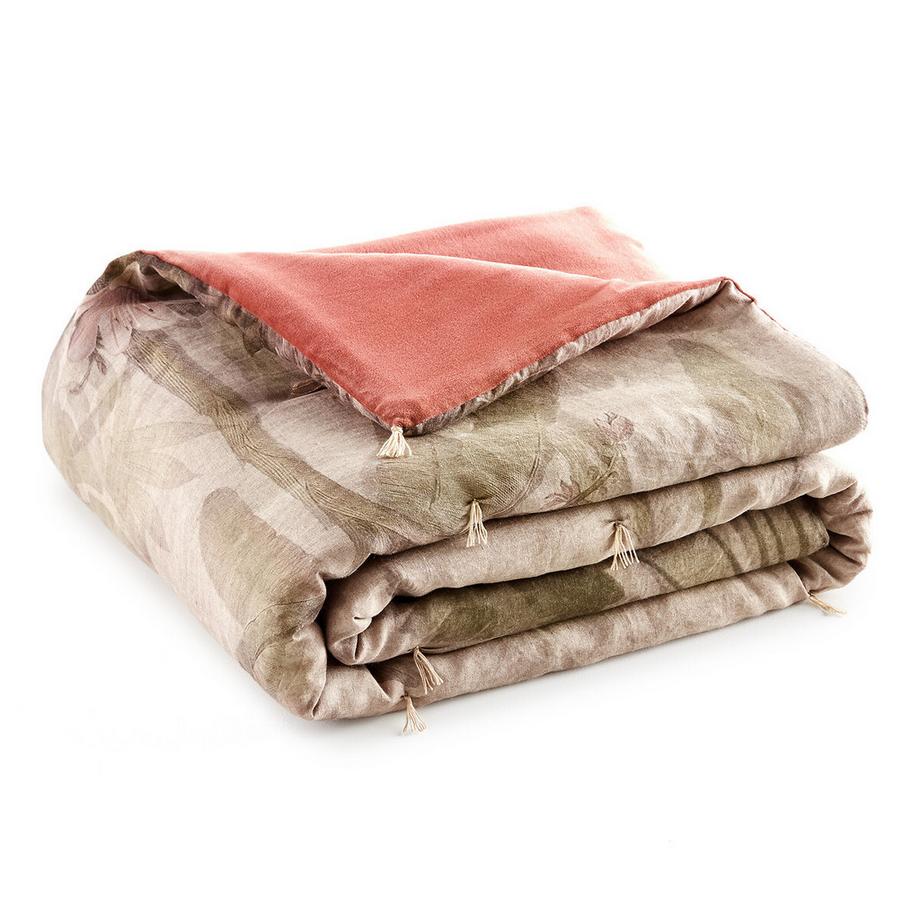 AM.PM  Boutis imprimé palmiers lin/coton 