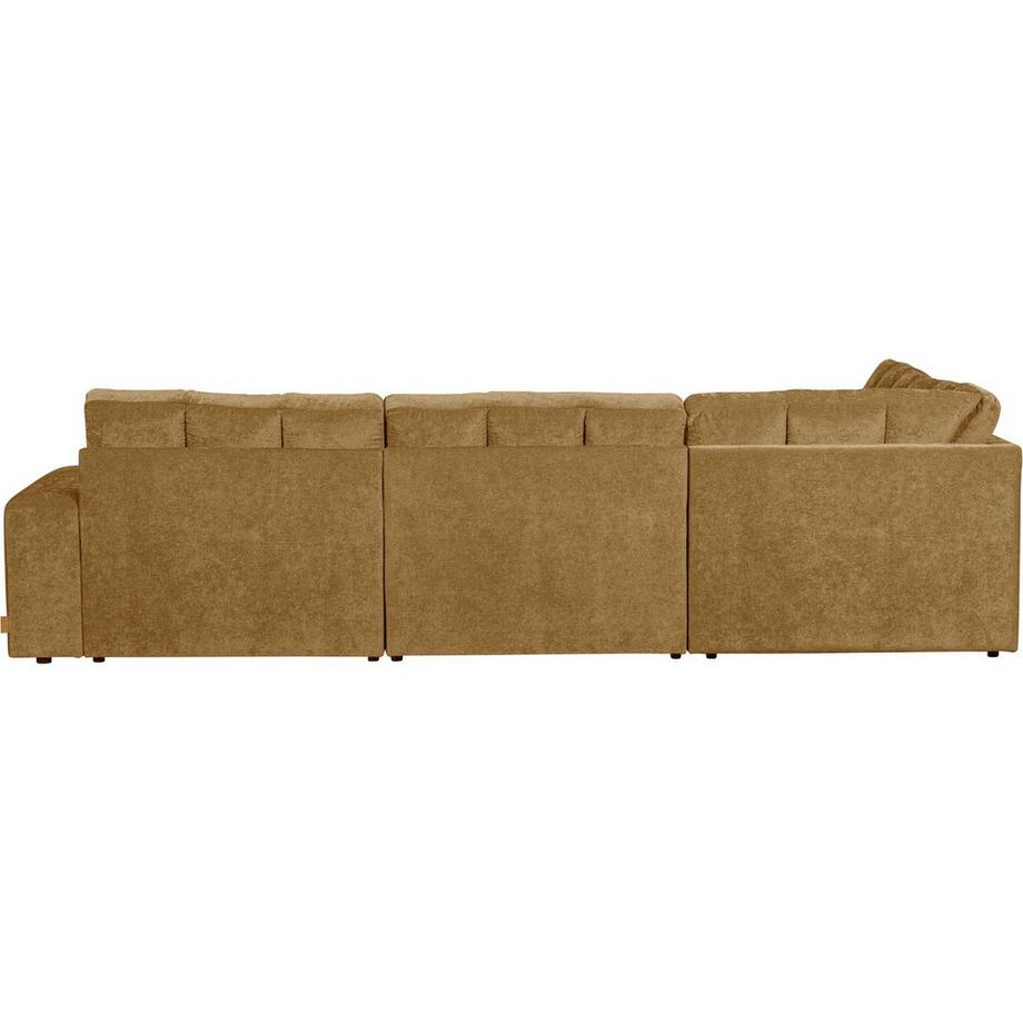 mutoni Canapé d'angle Second Date gauche Vintage Tissu or 316x212  