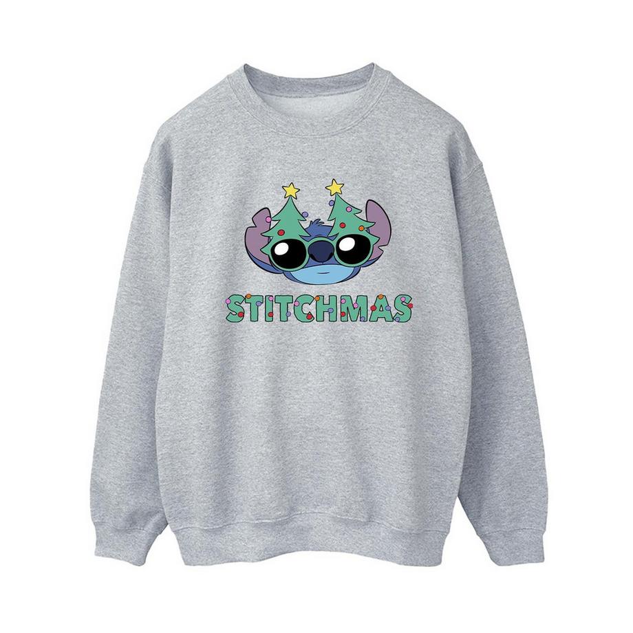 Disney Stitchmas Sweatshirt Col Rond  
