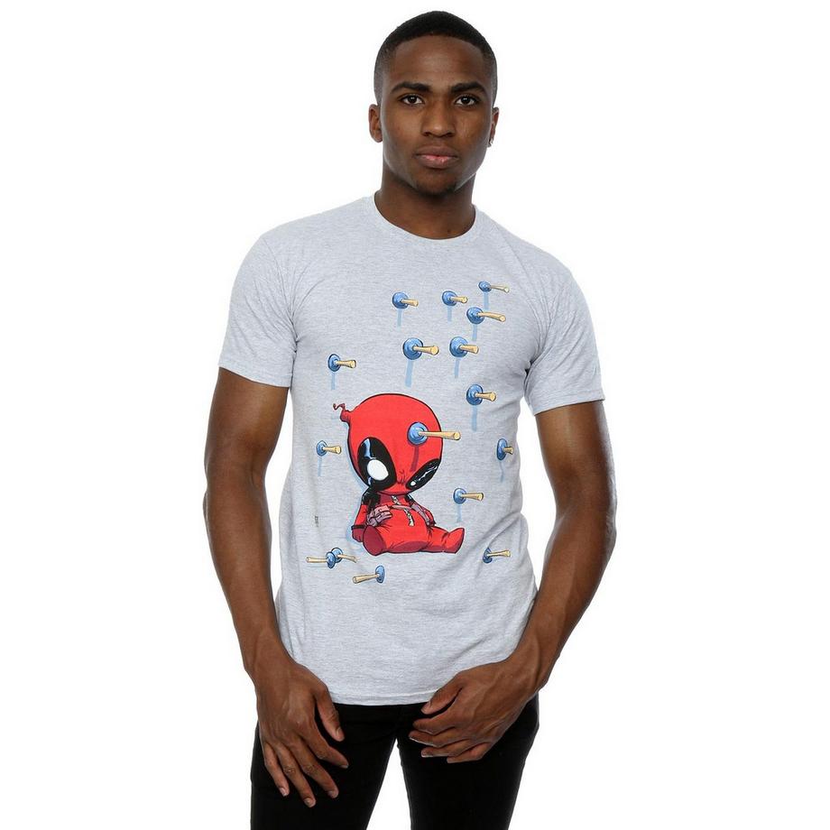 MARVEL T-shirt Cartoon Knockout  