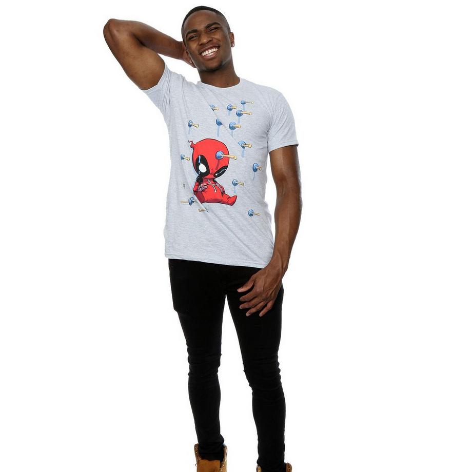 MARVEL T-shirt Cartoon Knockout  