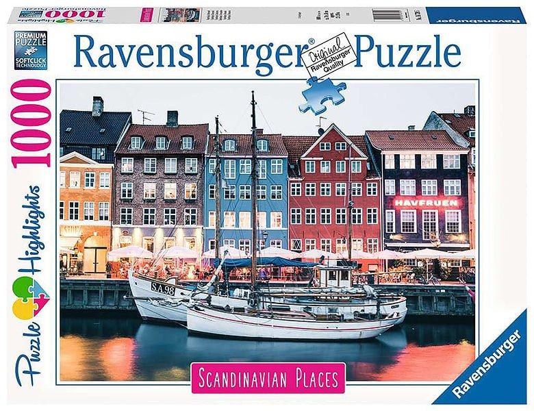 Ravensburger  Puzzle Kopenhagen, Dänemark (1000Teile) 