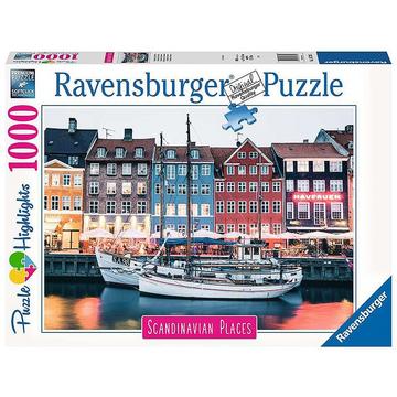 Puzzle Kopenhagen, Dänemark (1000Teile)