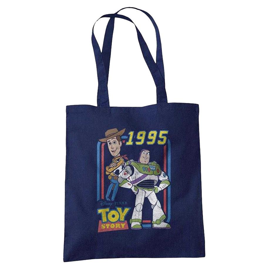 Tote Bag Motif Woody Et Buzz L´éclair