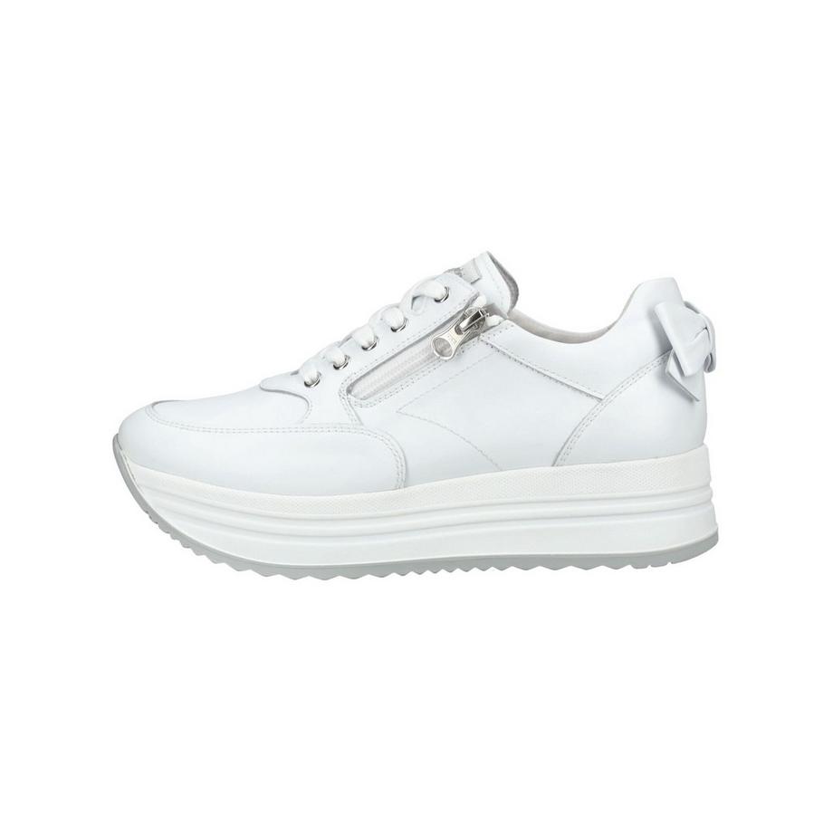Nero Giardini Sneaker Clean avec Fermeture Éclair Latérale et Semelle Compensée  