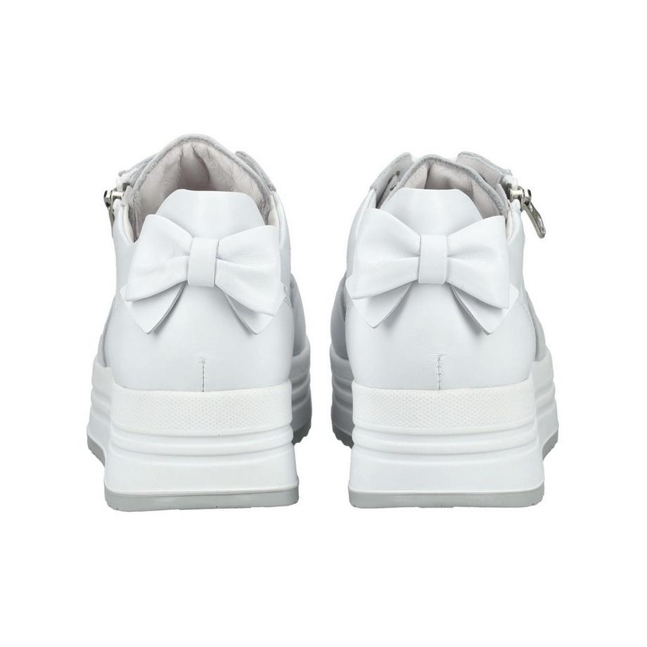 Nero Giardini Sneaker Clean avec Fermeture Éclair Latérale et Semelle Compensée  
