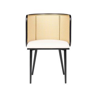 Beliani Lot de 2 chaises de salle à manger en Métal Rétro KOBUK  