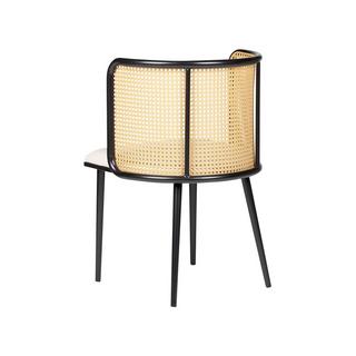 Beliani Lot de 2 chaises de salle à manger en Métal Rétro KOBUK  