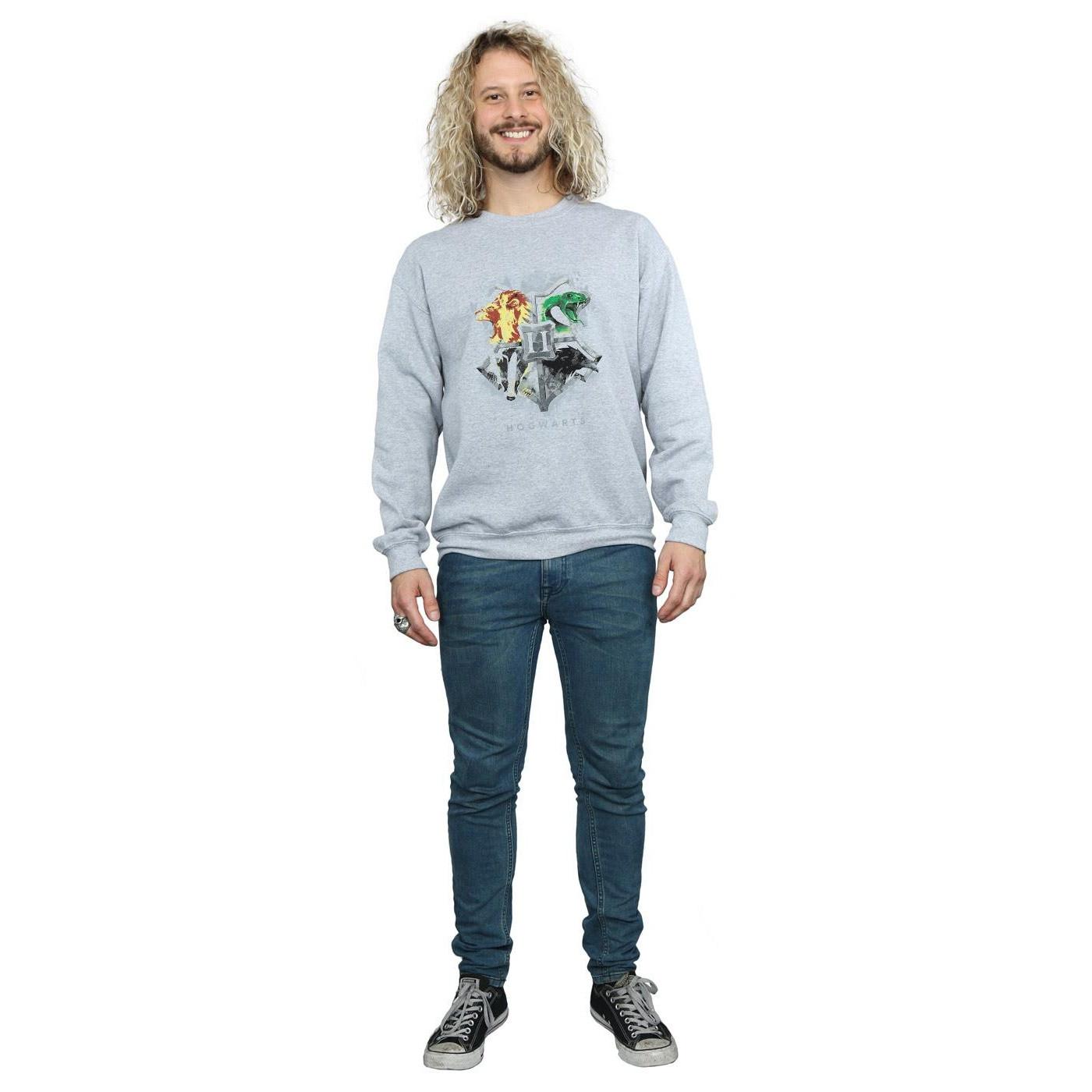 Harry Potter Hogwarts Wappen Rundhals Sweatshirt  