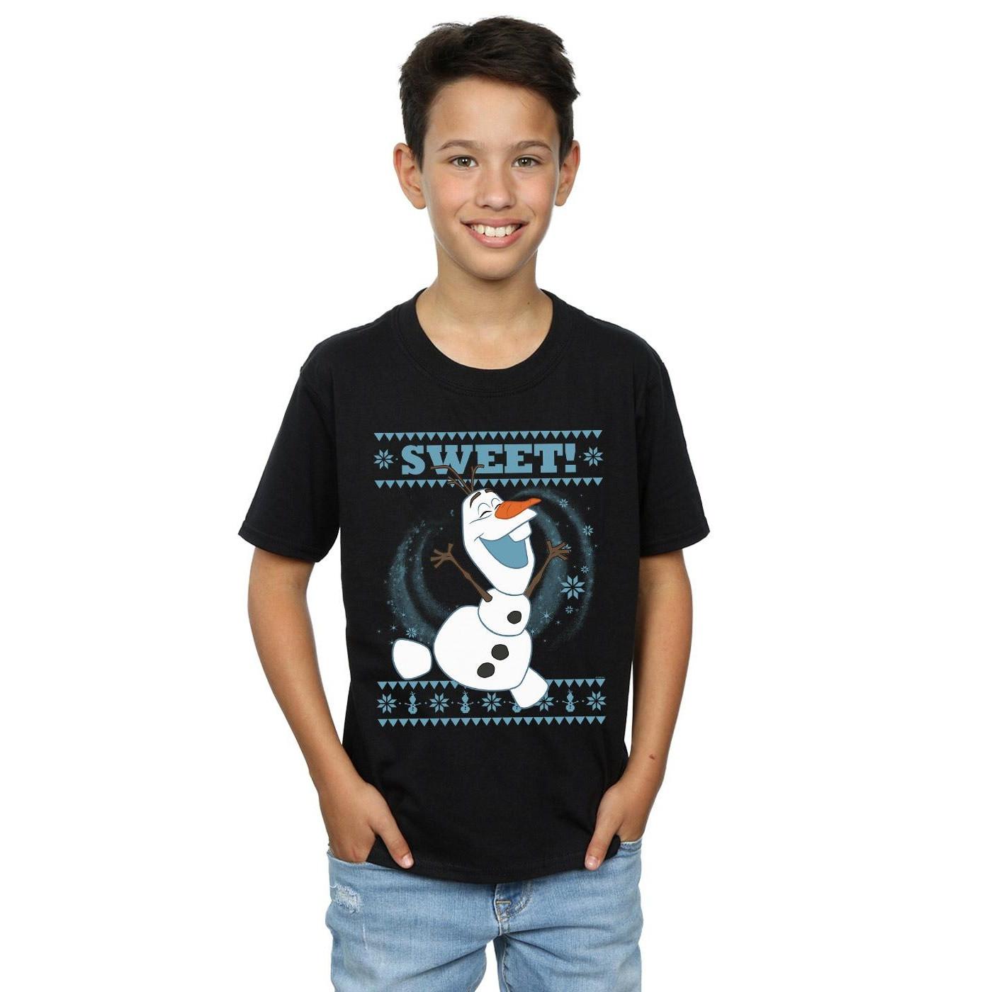 Disney  Tshirt FROZEN SWEET CHRISTMAS 