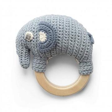 Hochet en crochet Blue