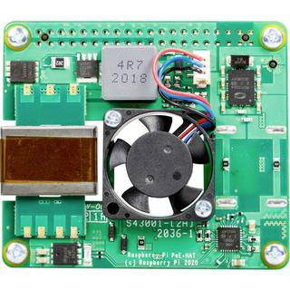 Raspberry Pi®  PoE+ Hat  3 B+,  4 B 