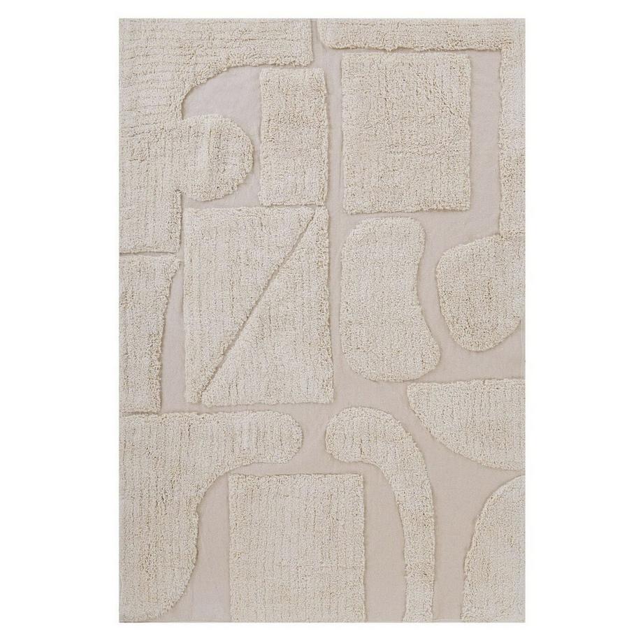 Beliani Tapis en Coton Scandinave DIYADIN  