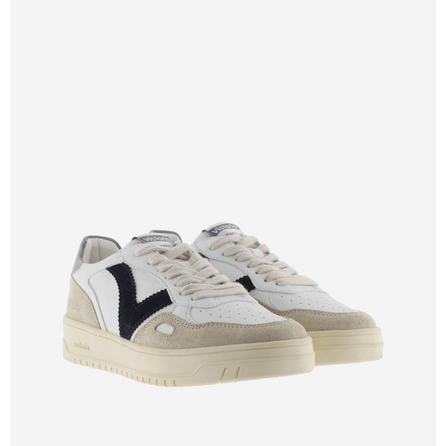 Victoria Sneakers aus Leder und Wildleder  