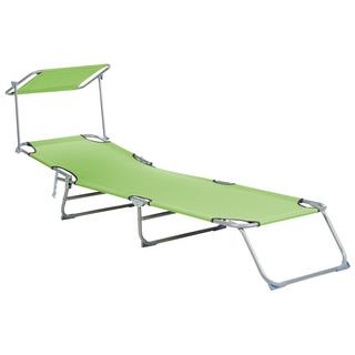 Beliani Lettino Prendisole en Acciaio Moderno FOLIGNO II  