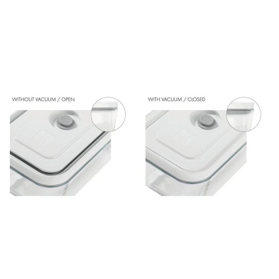 ZWILLING Vakuum Starterset, 7-tlg, Kunststoff, Box M/L  