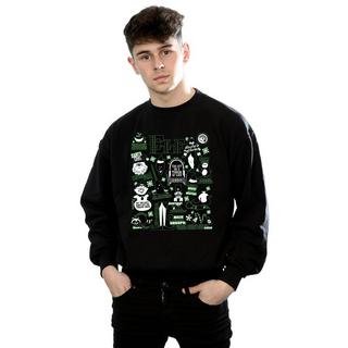 Elf Weihnachtsfiguren Sweatshirt  