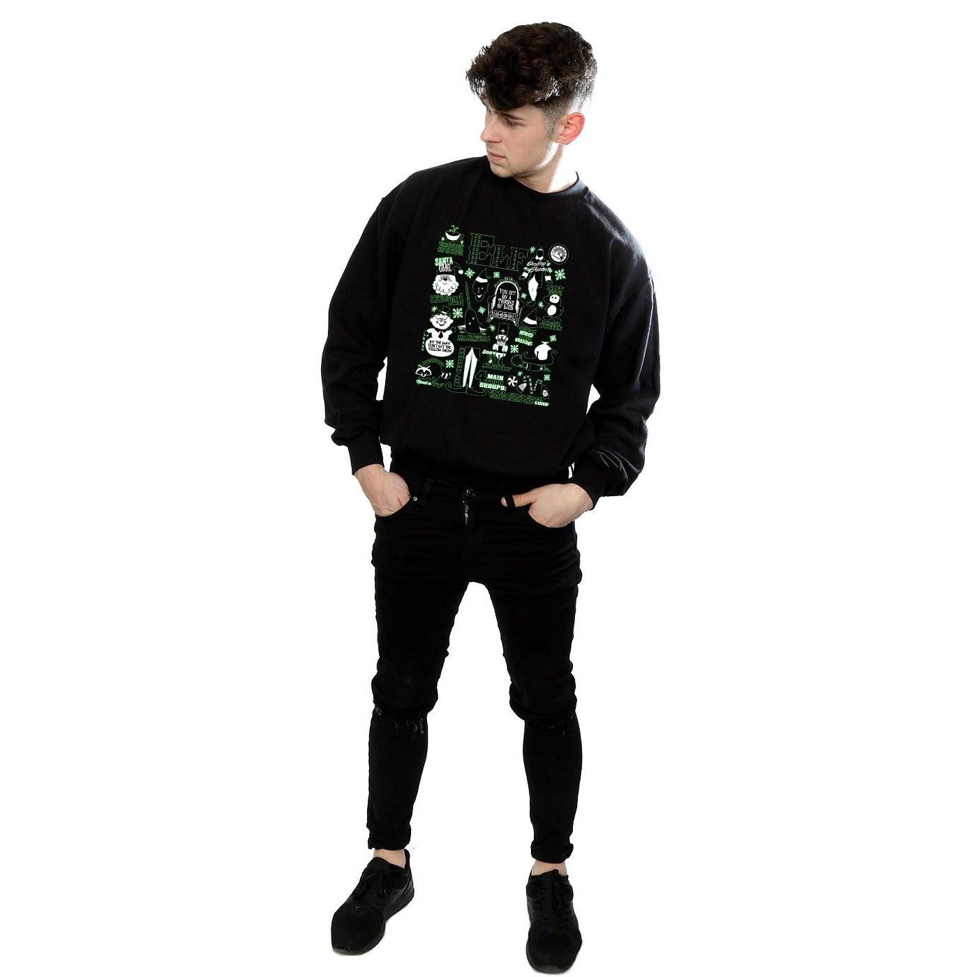 Elf Weihnachtsfiguren Sweatshirt  