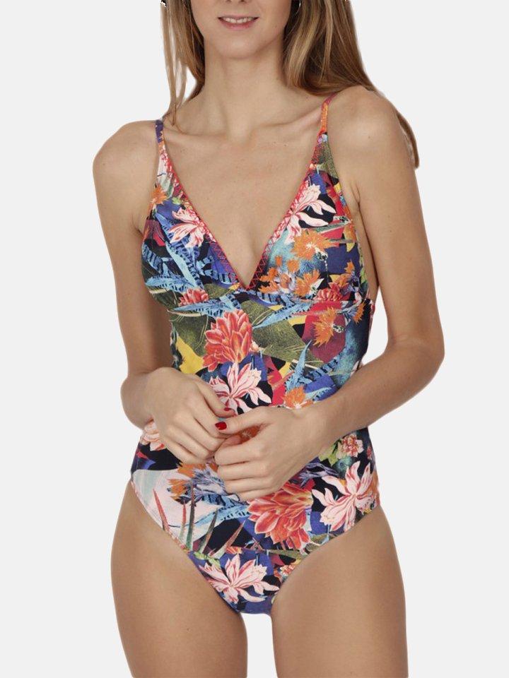 Admas  Tropical Surf 1 pezzo costume da bagno preformato 